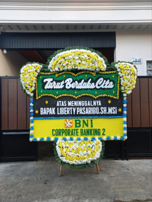 Papan Bunga Duka di Tenjojaya