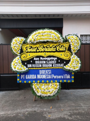 Papan Bunga Duka di Tenjojaya