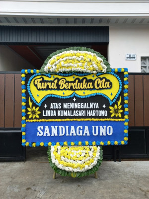 Papan Bunga Duka di Tenjojaya