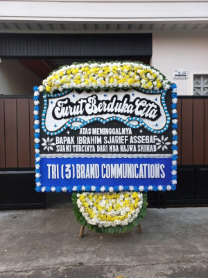 Papan Bunga Duka di Tenjojaya